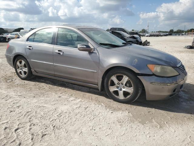 JH4KB16575C010198 - 2005 ACURA RL GRAY photo 4