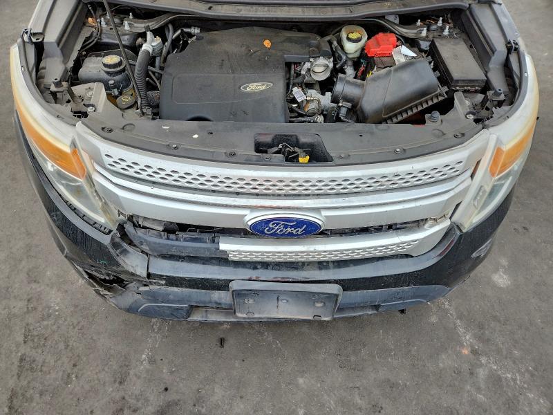 1FM5K7D86DGB21763 - 2013 FORD EXPLORER XLT BLACK photo 12