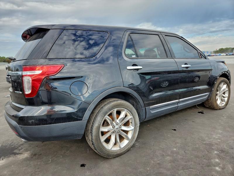 1FM5K7D86DGB21763 - 2013 FORD EXPLORER XLT BLACK photo 3