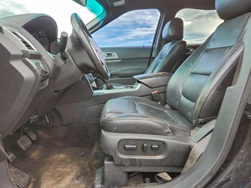 1FM5K7D86DGB21763 - 2013 FORD EXPLORER XLT BLACK photo 7