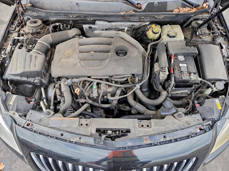 W04G15GV7B1071469 - 2011 BUICK REGAL CXL შავი ფოტო 11