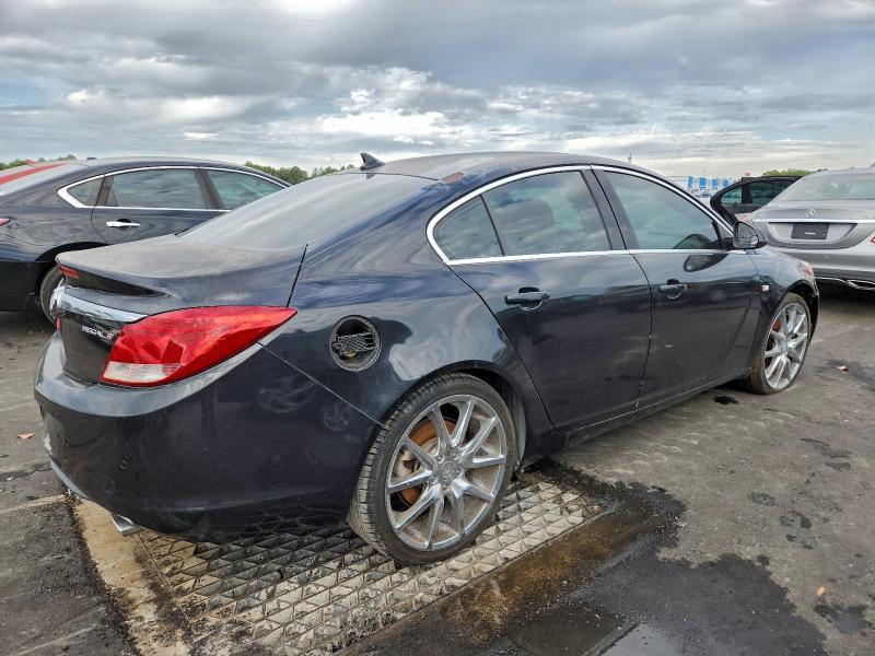 W04G15GV7B1071469 - 2011 BUICK REGAL CXL შავი ფოტო 3