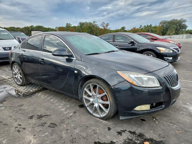 W04G15GV7B1071469 - 2011 BUICK REGAL CXL შავი ფოტო 4