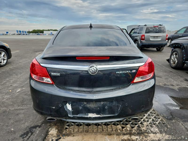 W04G15GV7B1071469 - 2011 BUICK REGAL CXL შავი ფოტო 6