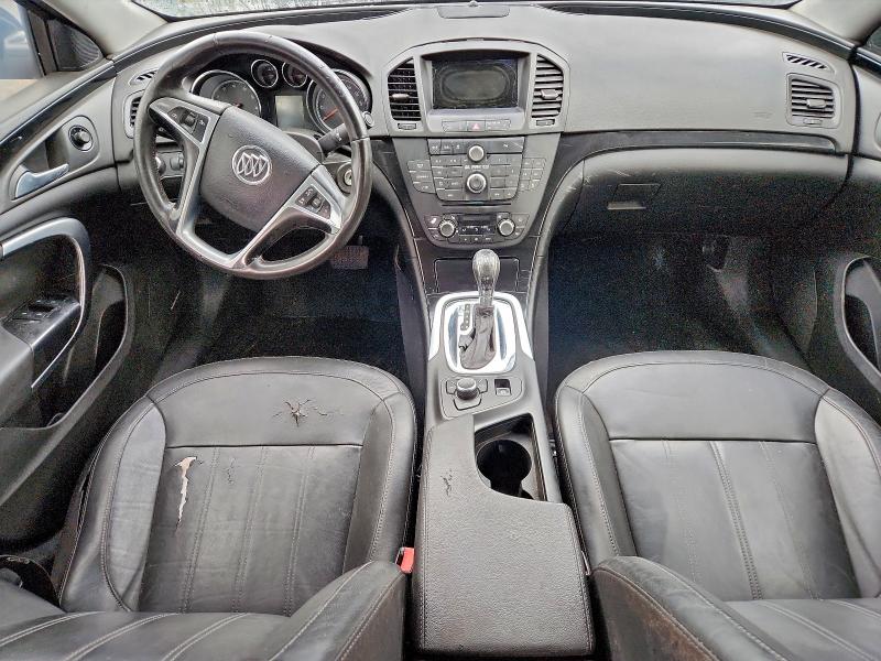 W04G15GV7B1071469 - 2011 BUICK REGAL CXL შავი ფოტო 8