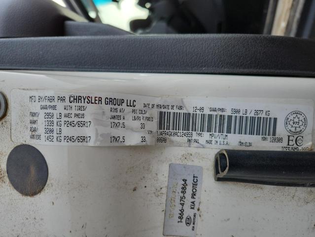 1J4PR4GK0AC124959 - 2010 JEEP GRAND CHER LAREDO Ağ foto 13