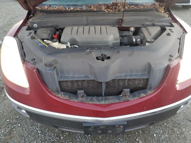 5GAEV23718J267201 - 2008 BUICK ENCLAVE CXL BURGUNDY photo 12