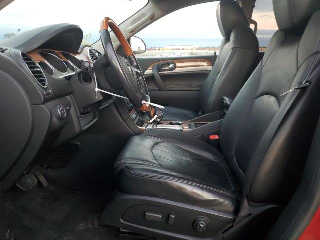 5GAEV23718J267201 - 2008 BUICK ENCLAVE CXL BURGUNDY photo 7