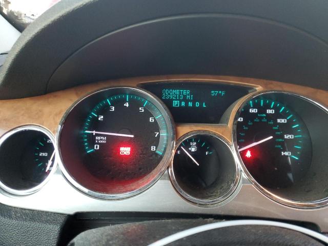 5GAEV23718J267201 - 2008 BUICK ENCLAVE CXL BURGUNDY photo 9