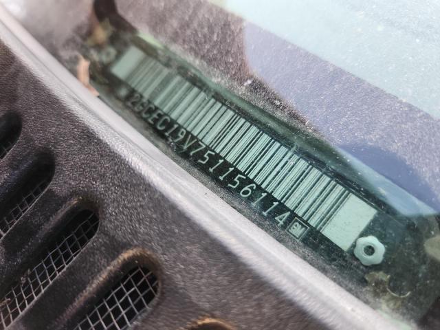 2GCEC19V751156114 - 2005 CHEVROLET SILVERADO C1500 黑色 照片 12