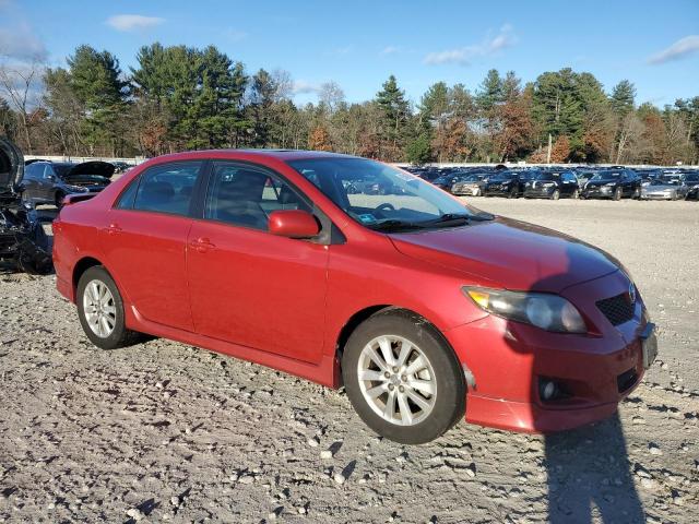 2T1BU4EE6AC363807 - 2010 TOYOTA COROLLA BASE Կարմիր լուսանկար 4