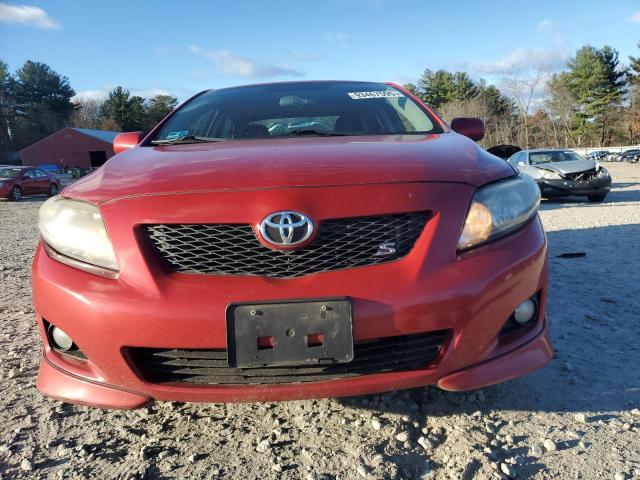 2T1BU4EE6AC363807 - 2010 TOYOTA COROLLA BASE Կարմիր լուսանկար 5