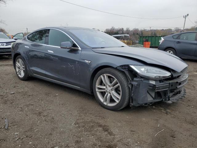 5YJSA1E26GF129944 - 2016 TESLA MODEL S Gri fotoğraf 4