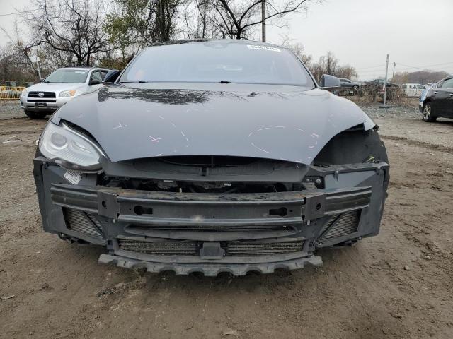 5YJSA1E26GF129944 - 2016 TESLA MODEL S Gri fotoğraf 5