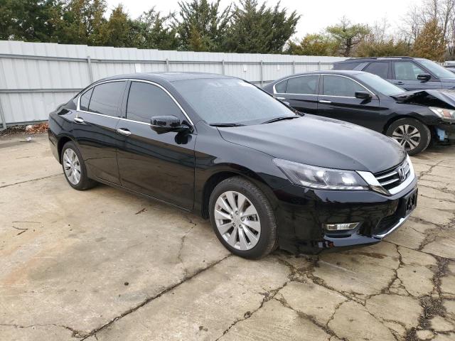1HGCR3F8XFA037157 - 2015 HONDA ACCORD EXL შავი ფოტო 4