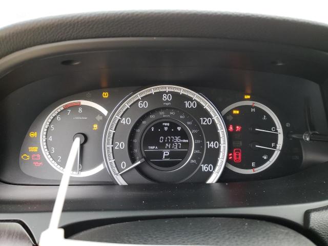 1HGCR3F8XFA037157 - 2015 HONDA ACCORD EXL შავი ფოტო 9