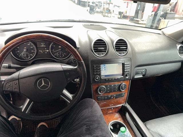 4JGBB75E36A064872 - 2006 MERCEDES-BENZ ML 500 BLACK photo 9