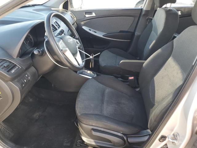 KMHCT5AEXCU001340 - 2012 HYUNDAI ACCENT GLS ვერცხლისფერი ფოტო 7