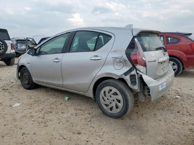 JTDKDTB30G1125574 - 2016 TOYOTA PRIUS C 银色 照片 2