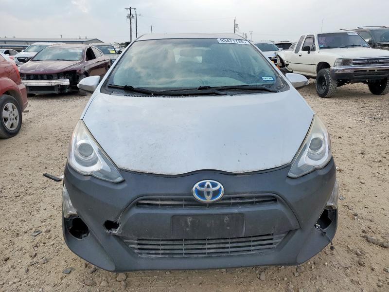 JTDKDTB30G1125574 - 2016 TOYOTA PRIUS C 银色 照片 5