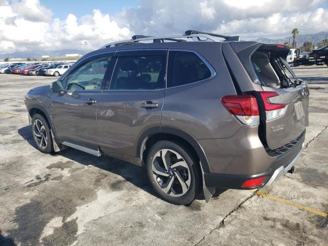 JF2SKARC3NH466991 - 2022 SUBARU FORESTER TOURING GRAY photo 2