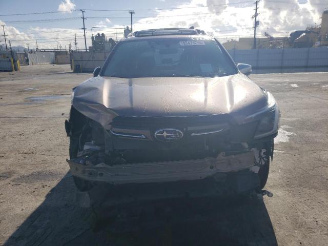 JF2SKARC3NH466991 - 2022 SUBARU FORESTER TOURING GRAY photo 5