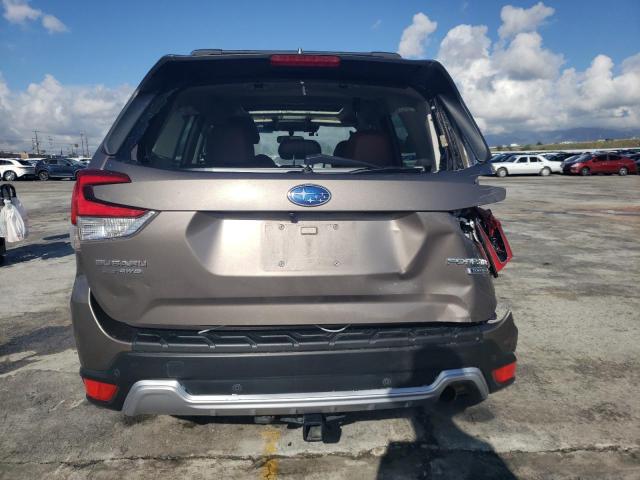 JF2SKARC3NH466991 - 2022 SUBARU FORESTER TOURING GRAY photo 6