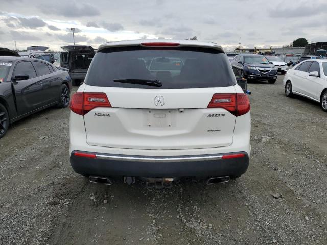 2HNYD2H63AH512337 - 2010 ACURA MDX TECHNOLOGY WHITE photo 6