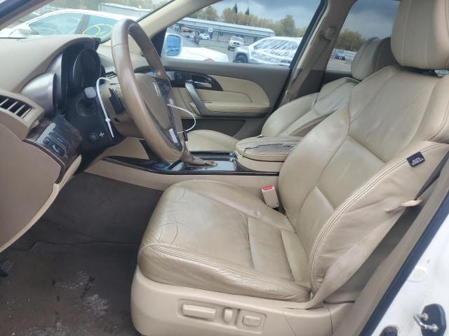 2HNYD2H63AH512337 - 2010 ACURA MDX TECHNOLOGY WHITE photo 7