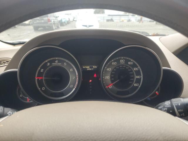 2HNYD2H63AH512337 - 2010 ACURA MDX TECHNOLOGY WHITE photo 9