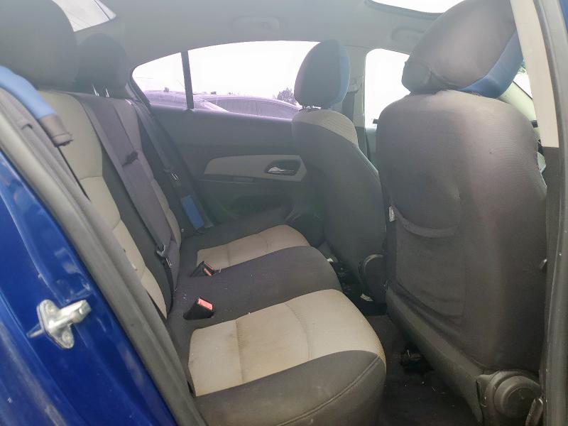 1G1PC5SH3C7274075 - 2012 CHEVROLET CRUZE LS BLUE photo 10
