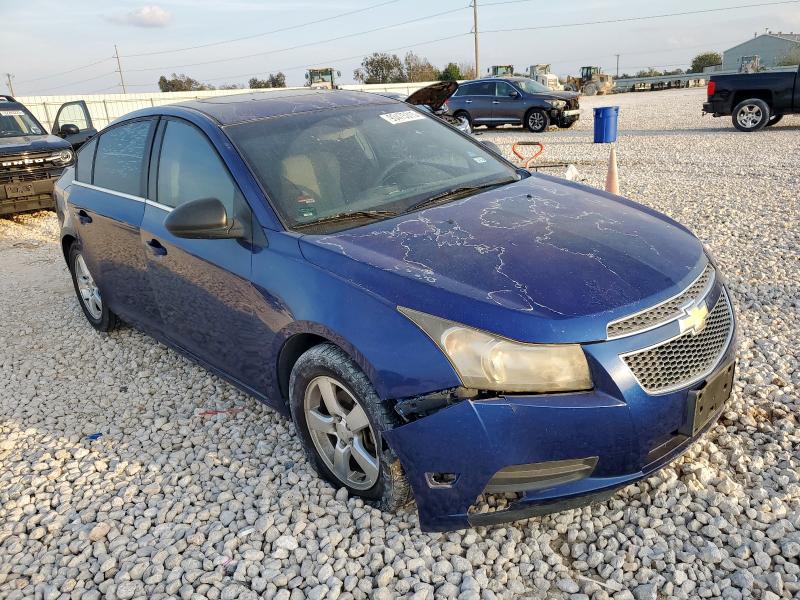1G1PC5SH3C7274075 - 2012 CHEVROLET CRUZE LS BLUE photo 4