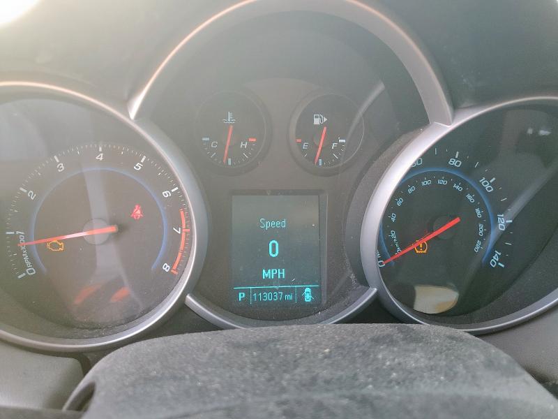 1G1PC5SH3C7274075 - 2012 CHEVROLET CRUZE LS BLUE photo 9