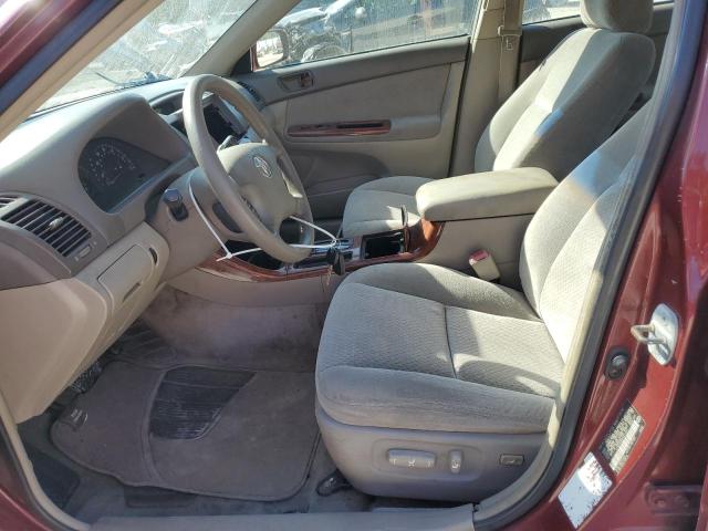 4T1BE32K54U311931 - 2004 TOYOTA CAMRY LE 红色 照片 7