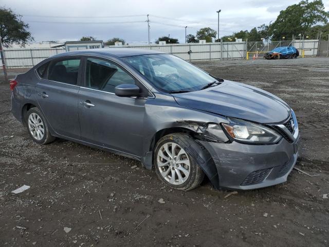 3N1AB7AP7JL626090 - 2018 NISSAN SENTRA S ნაცრისფერი ფოტო 4