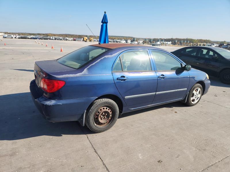 1NXBR32E76Z744541 - 2006 TOYOTA COROLLA CE BLUE photo 3