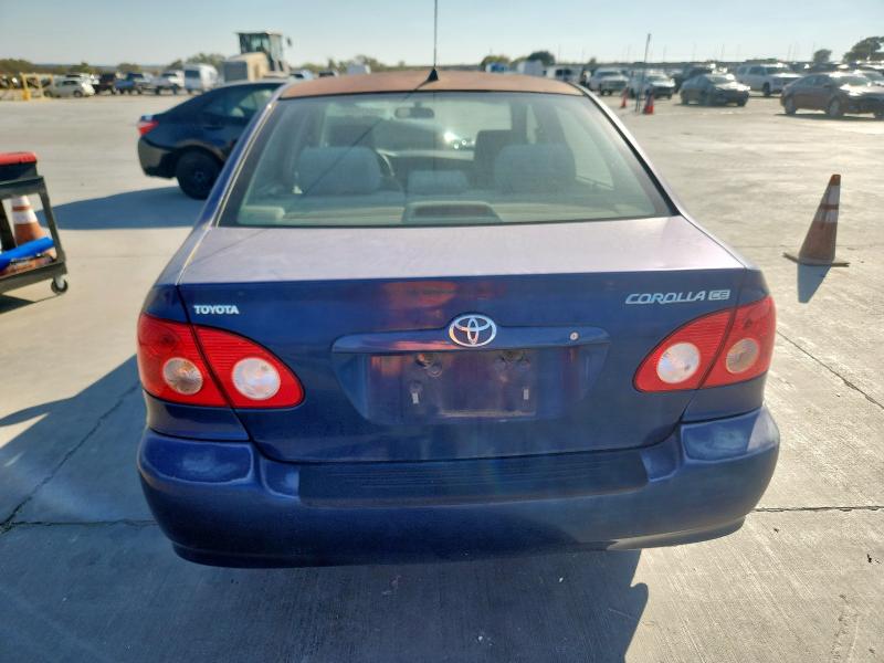1NXBR32E76Z744541 - 2006 TOYOTA COROLLA CE BLUE photo 6