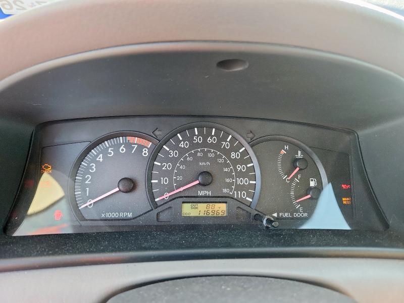 1NXBR32E76Z744541 - 2006 TOYOTA COROLLA CE BLUE photo 9