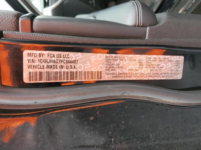 1C4RJHAG7PC644487 - 2023 JEEP GRAND CHER LAREDO Siyah fotoğraf 13