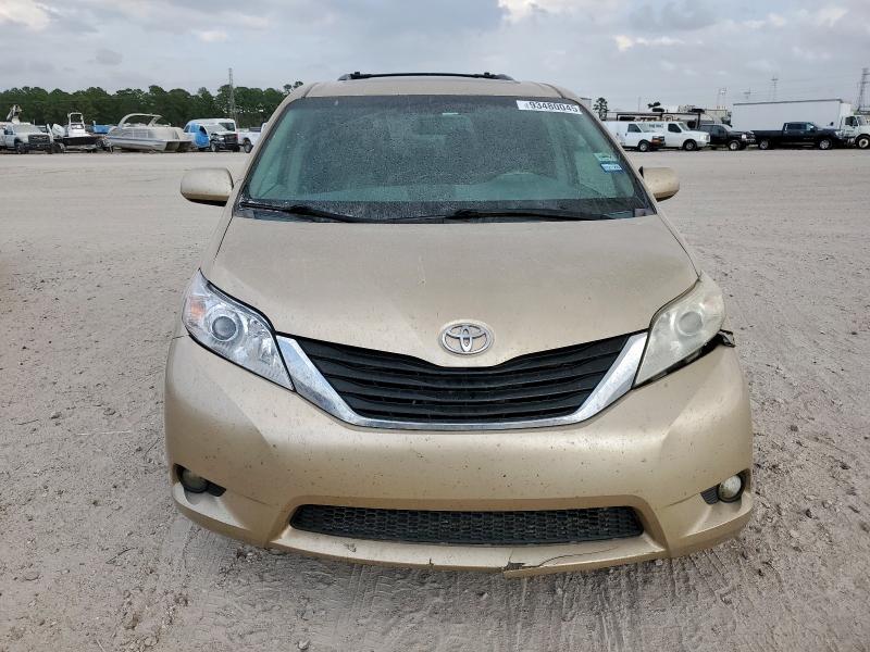 5TDYK3DC3BS174227 - 2011 TOYOTA SIENNA XLE BEIGE photo 5