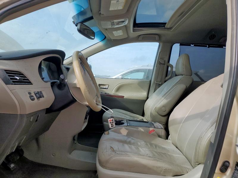 5TDYK3DC3BS174227 - 2011 TOYOTA SIENNA XLE BEIGE photo 7