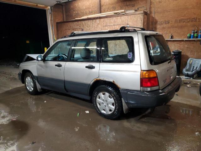 JF1SF6357YH718021 - 2000 SUBARU FORESTER L ვერცხლისფერი ფოტო 2