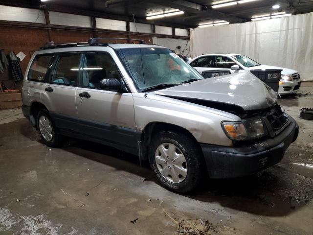 JF1SF6357YH718021 - 2000 SUBARU FORESTER L ვერცხლისფერი ფოტო 4