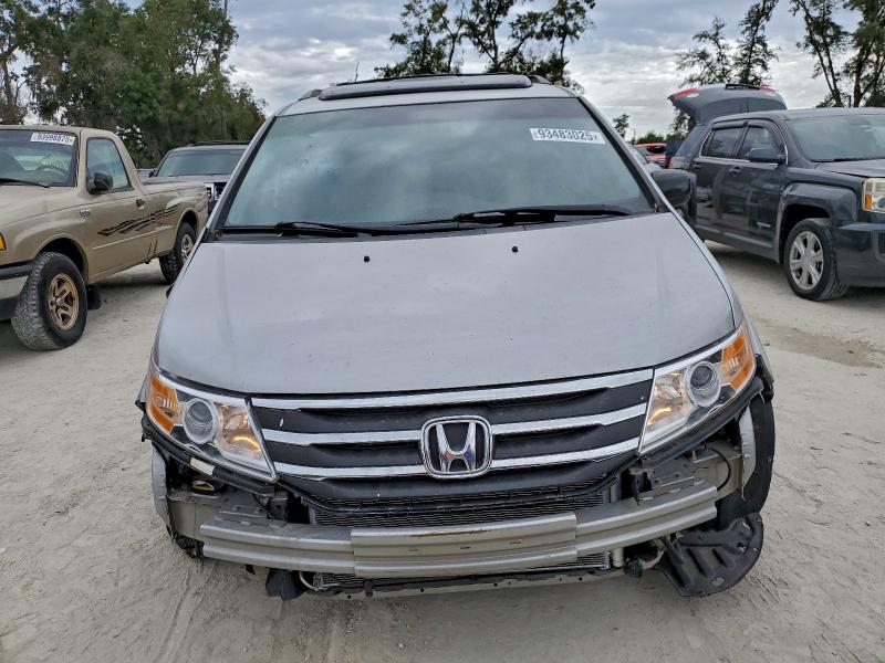 5FNRL5H63CB088844 - 2012 HONDA ODYSSEY EXL فضي صورة 5