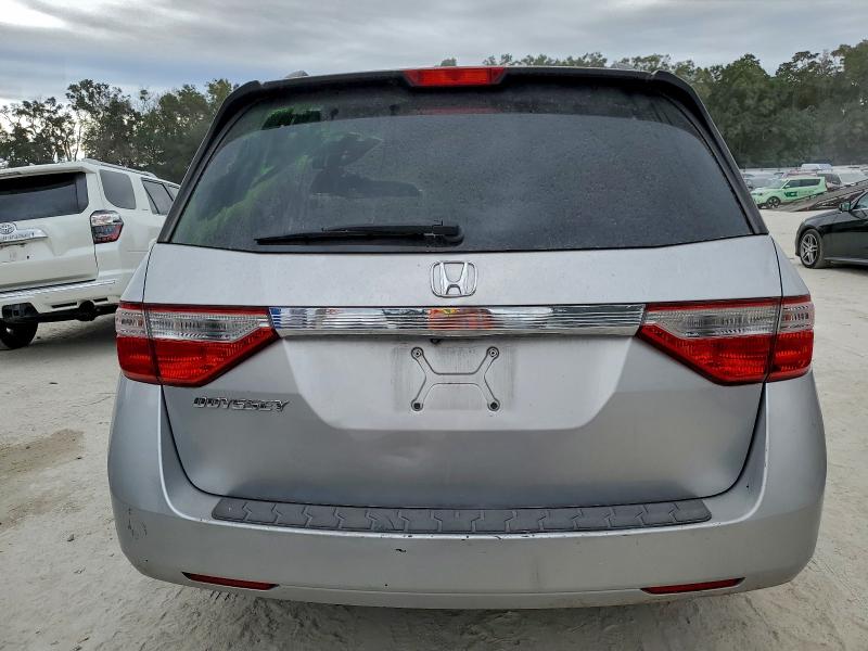 5FNRL5H63CB088844 - 2012 HONDA ODYSSEY EXL فضي صورة 6