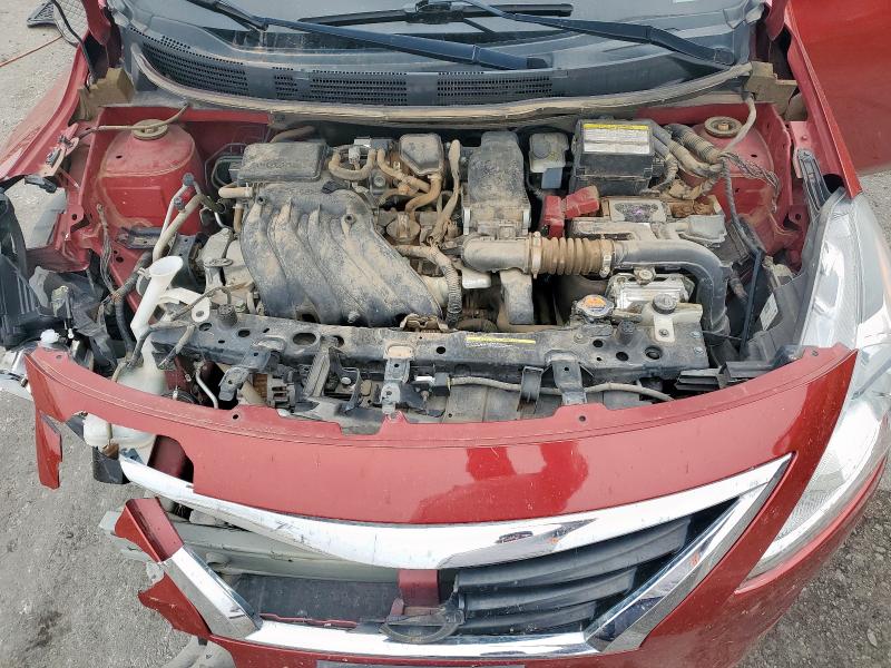 3N1CN7AP5KL822613 - 2019 NISSAN VERSA S Շագանակագույն լուսանկար 11