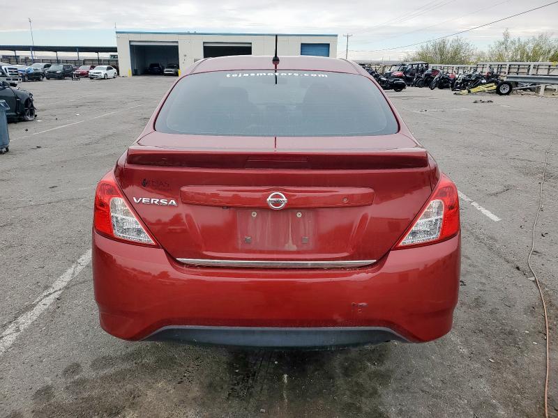 3N1CN7AP5KL822613 - 2019 NISSAN VERSA S Շագանակագույն լուսանկար 6