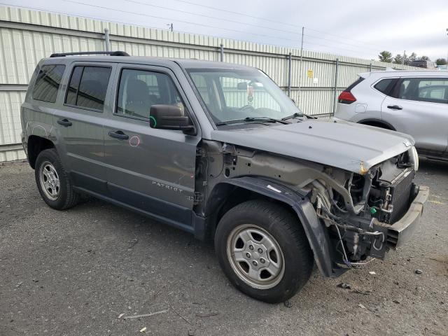 1C4NJPBA7CD511820 - 2012 JEEP PATRIOT SPORT 灰色 照片 4