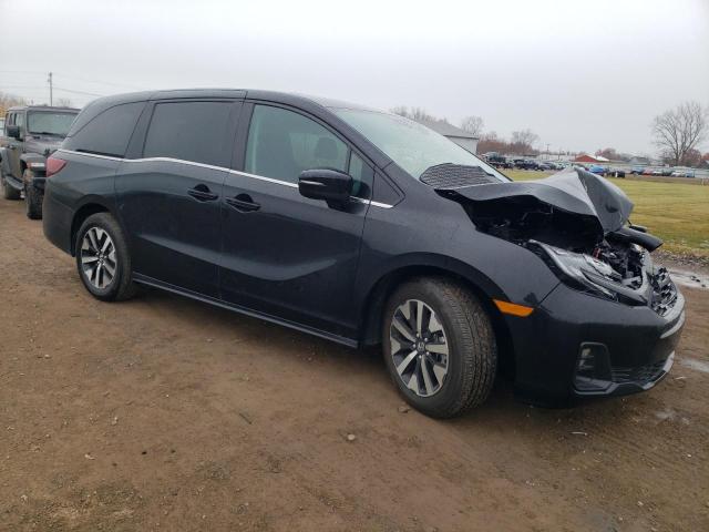 5FNRL6H66SB064834 - 2025 HONDA ODYSSEY EXL BLACK photo 4