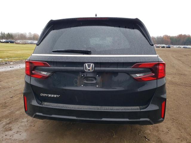 5FNRL6H66SB064834 - 2025 HONDA ODYSSEY EXL BLACK photo 6